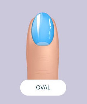 Oval Nail Shape
